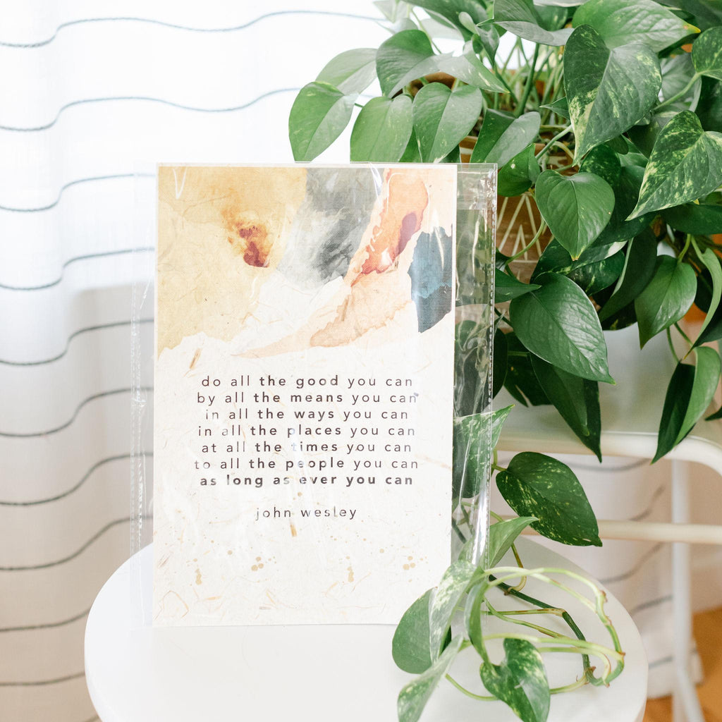 Banana Paper Hanging Print