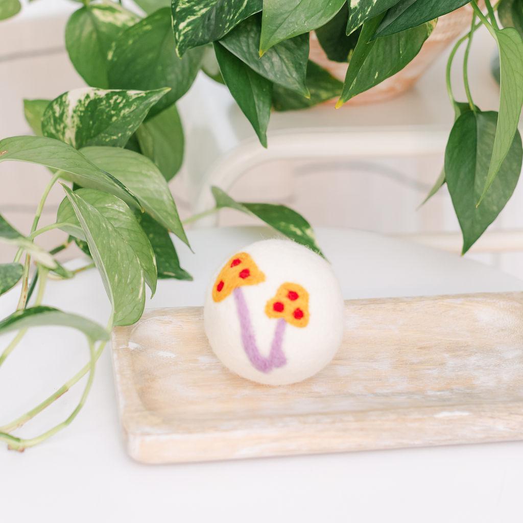Mushroom Wool Dryer Balls
