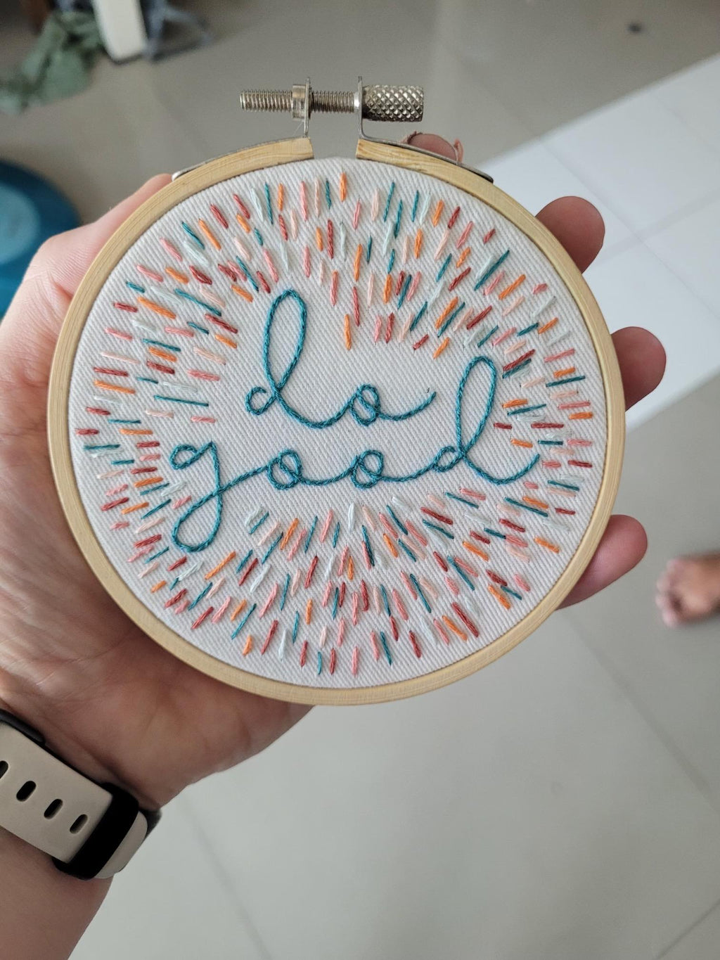 Do Good Embroidery Hoop
