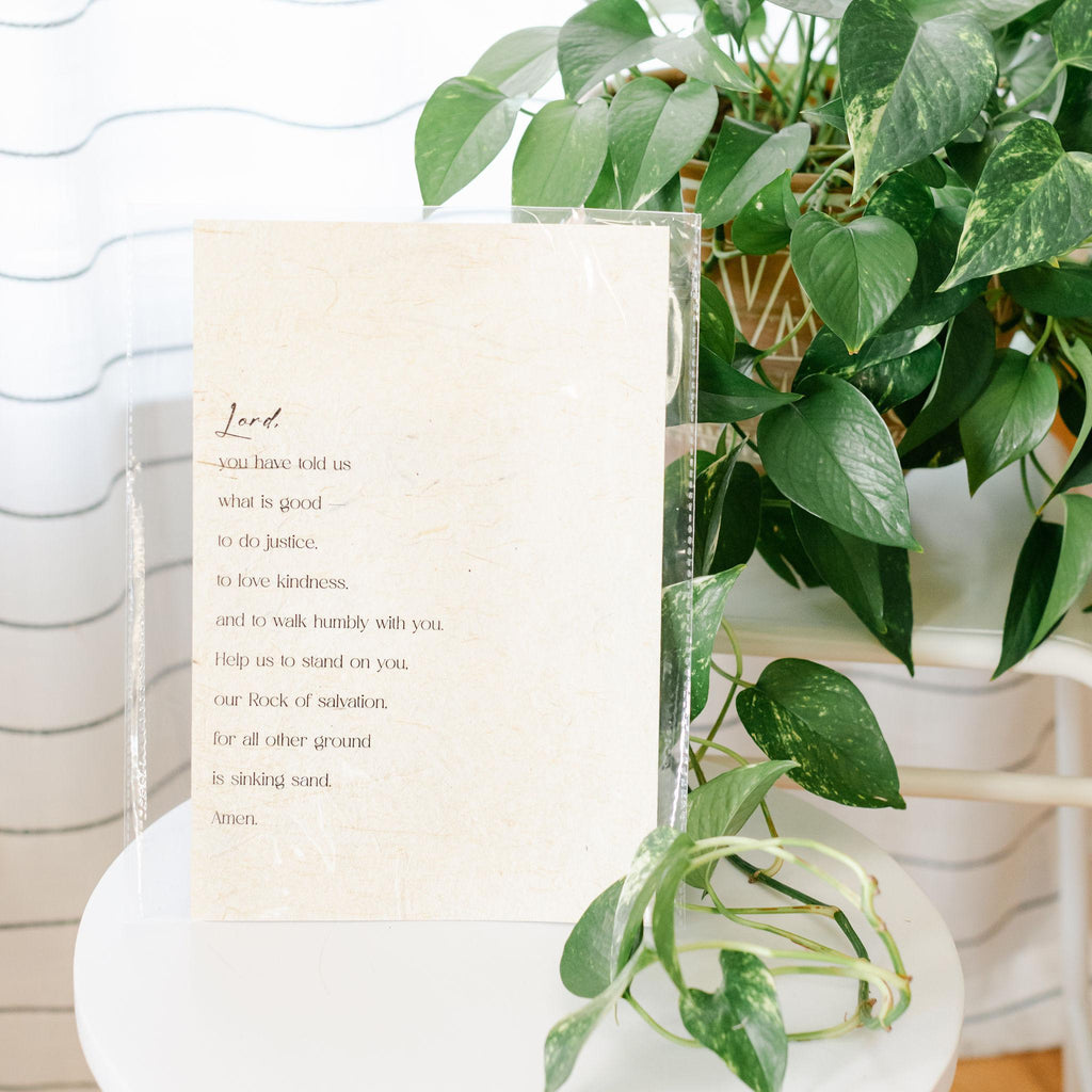 Banana Paper Hanging Print