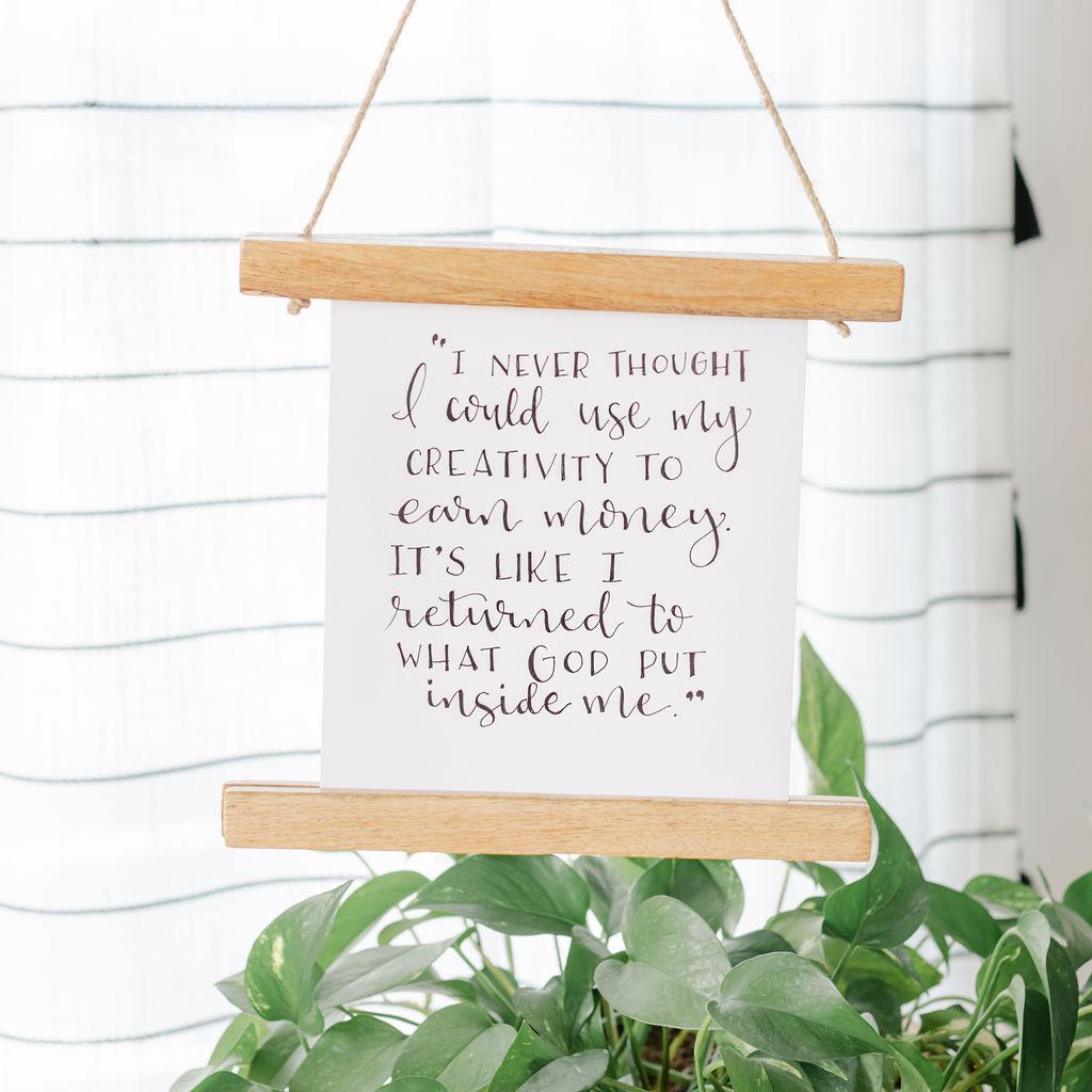 Magnetic Hanging Frame