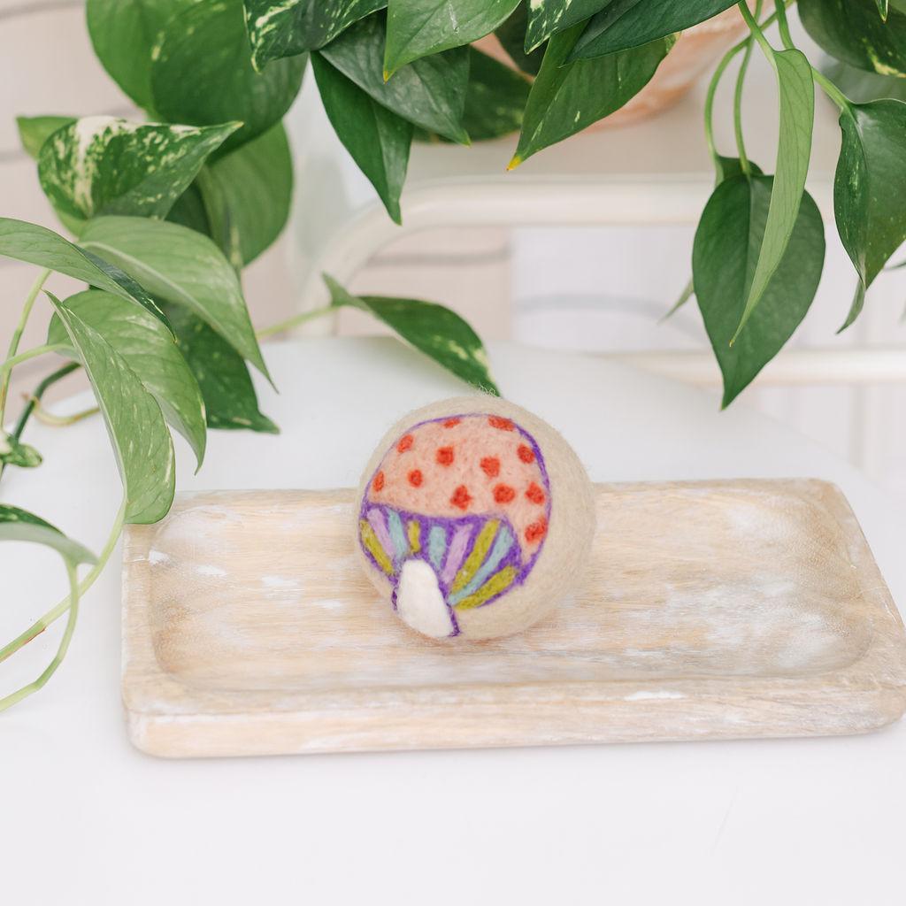 Mushroom Wool Dryer Balls